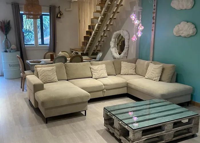 Duplex Quatre Pièces Avec Extérieur Déco Atypique - à 5 Minutes De La Apartamento *